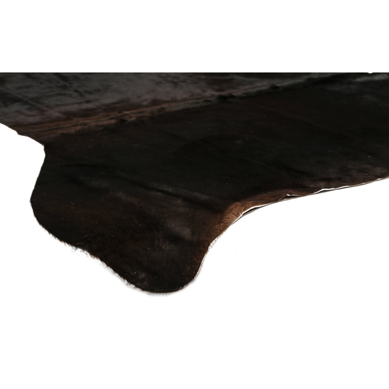 Myrtletown Animal Print Cowhide Flatweave 2cm X 1.75cm Area Rug