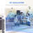42'' Evaporative Air Cooler Tower Fan with 4 Modes, 12 Hour Timer, LED Display and Remote Control-99187377