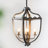 4 - Light Metal Chandelier