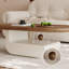 Table basse de style crème médiévale