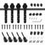 Ensemble de quincaillerie de porte de grange double standard j shape-59234285