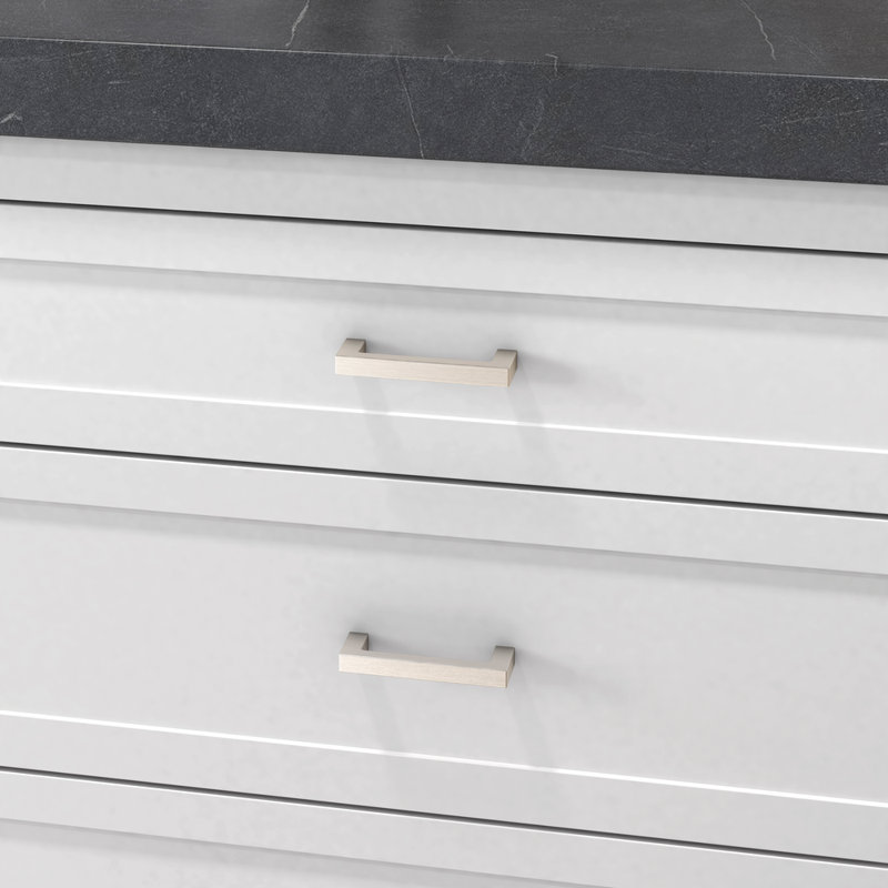 4406 Contemporary Pull, 4" CTC, Satin Nickel