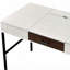Bureau naturel et noir avec port USB