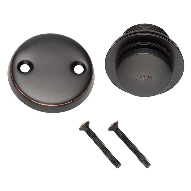 Toe Tap Bath Drain in Satin Nickel, Oil Rubbed Bronze