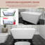 67'' x 29.5'' Freestanding Soaking Bathtub