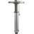 Royal Designs, Inc. 29.5" USB Port Crystal Column Table Lamps Set of 2, Brushed Nickel Finish, Linen White Hardback Shades-1801375171