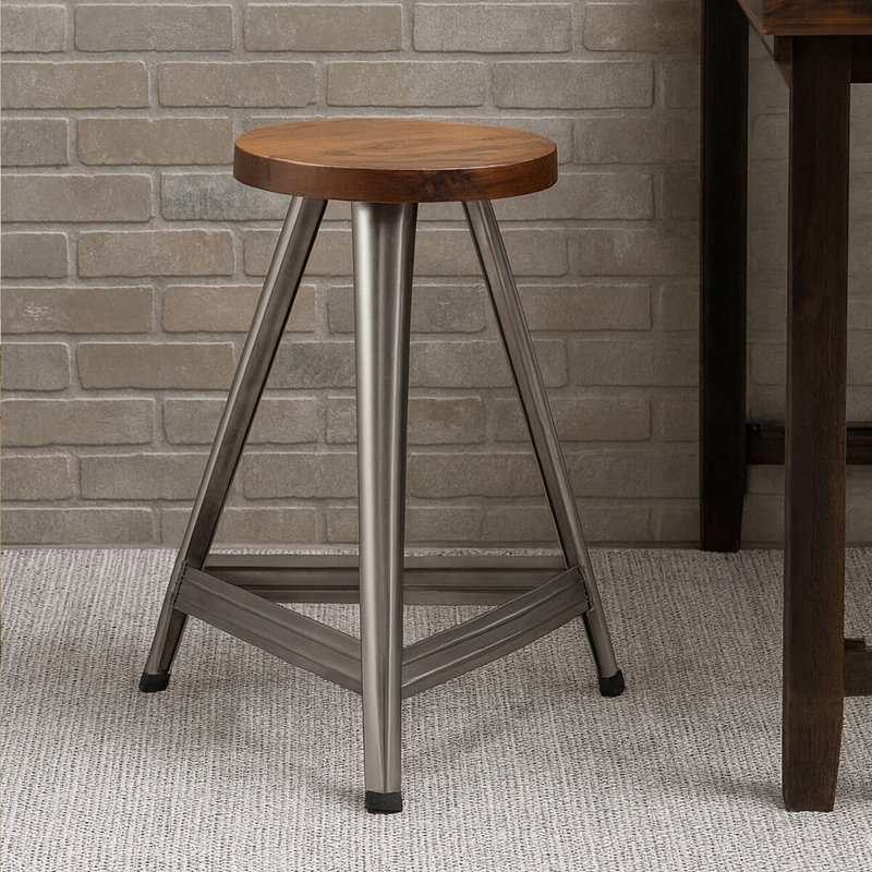 Adriana Metal Accent Stool
