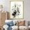 Monochre Mirage Lansdcape 4 - Paysage abstrait, art mural