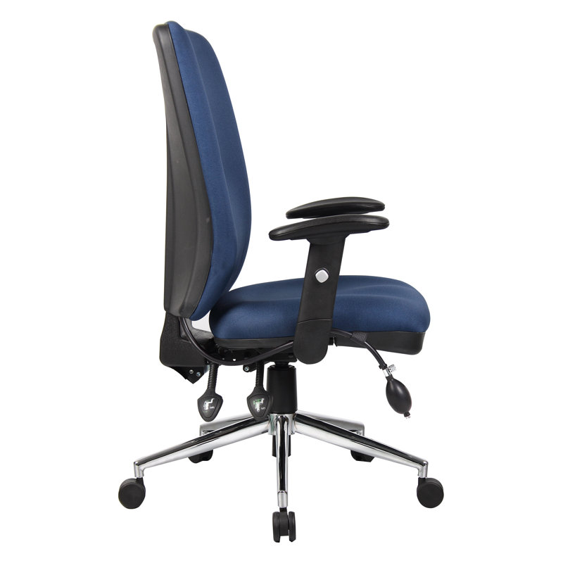 Asbjerg Polyester Blend Office Chair, Bue