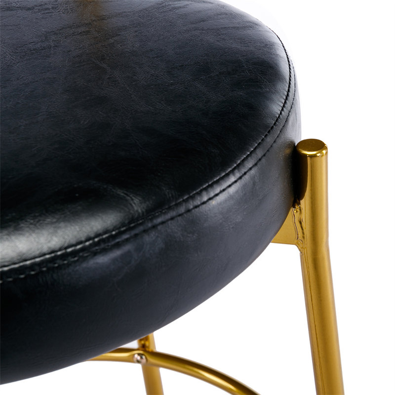 Tabouret de bar 29,1 po Pinuccio, Noir