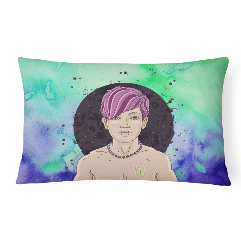 Coussin lombaire à enseignes virgo zodiac