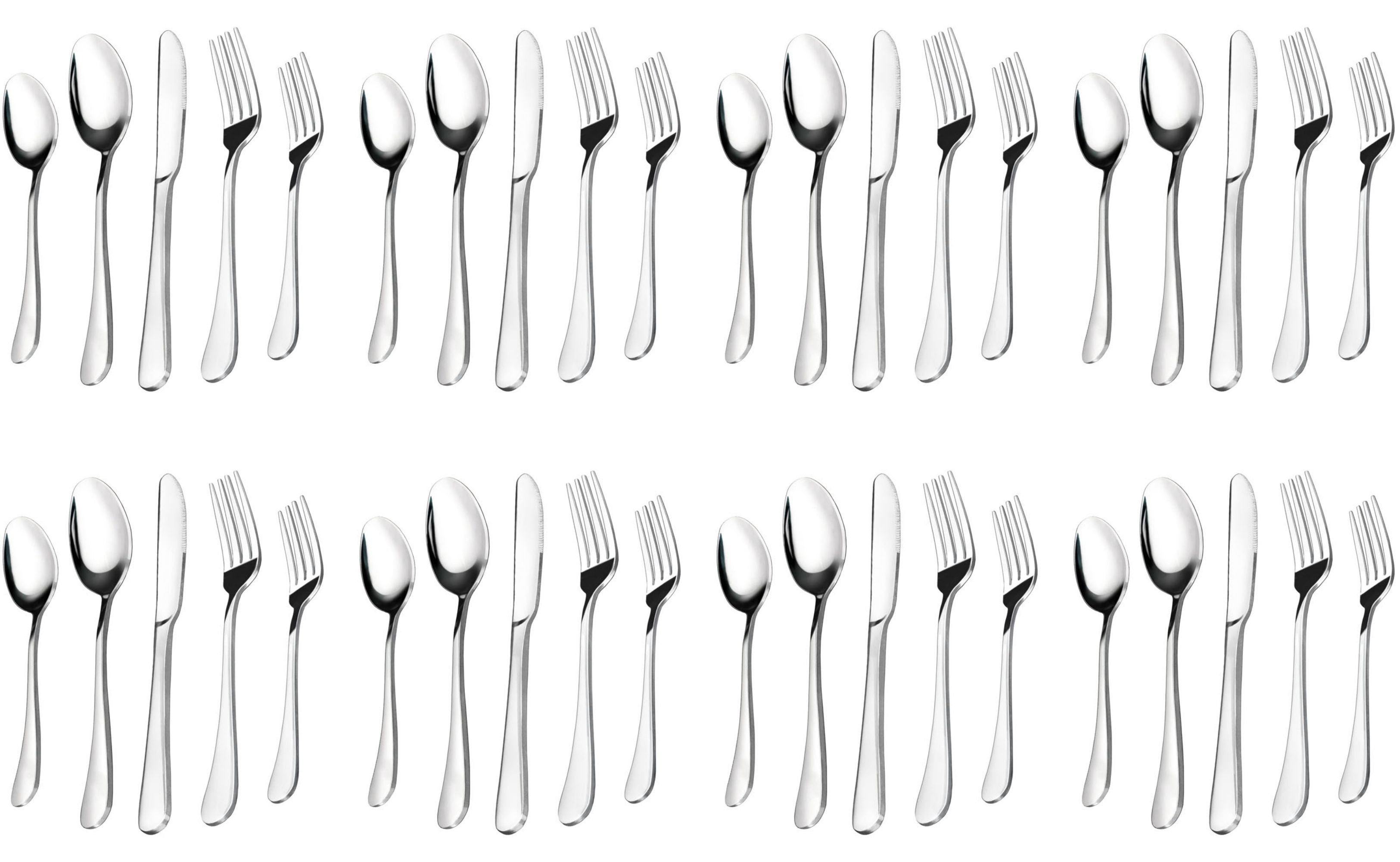 Latitude Run® Stainless Steel Flatware Set Service for 8 Wayfair