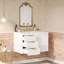 Armoire de salle de bain murale 30 "avec lavabo en céramique, armoire de salle de bain avec tiroirs et porte à fermeture douce, meuble-lavabo moderne avec lavabo-121102137