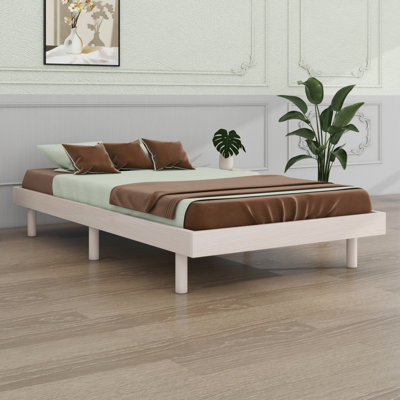 Modern Design Floating Platform Bed Frame