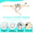Modern Adjustable LED Ceiling Light With Dimmable Feature