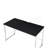 Tennos Black  Chrome Finish Writing Desk-795312217