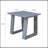 Coffee Table, Powder Pewter