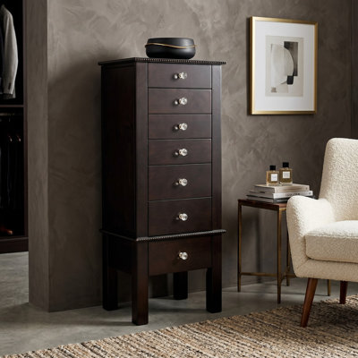 Machele 16'' Wide Jewelry Armoire