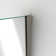 Unidoor Plus 53.5" W x 34.375" D x 72" H Frameless Pivot Rectangle Shower Enclosure with Fixed Panel