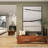 Wood Block Rectangular Bench with Elevated Base