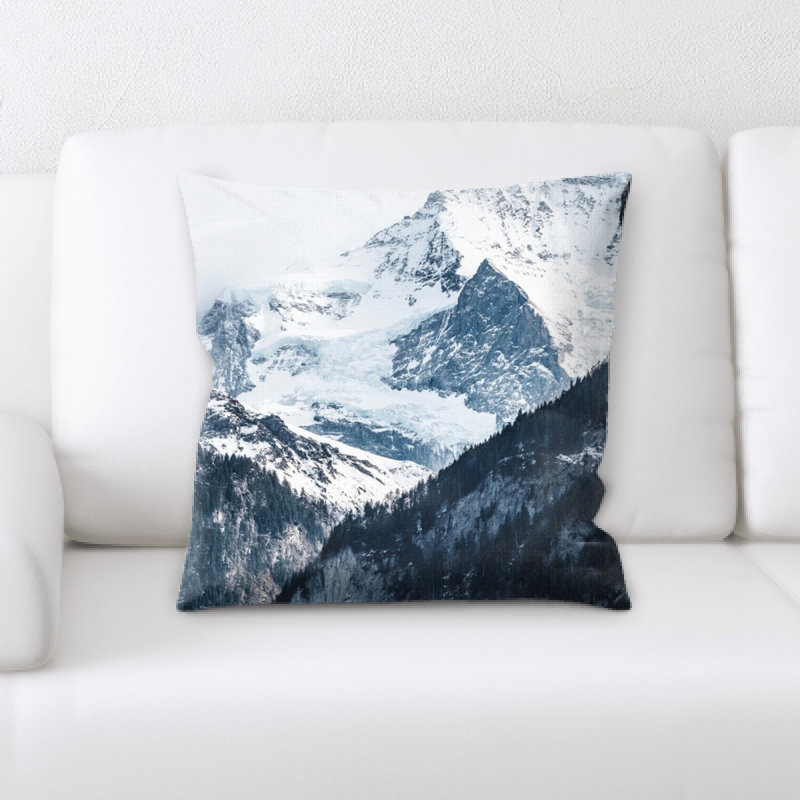 Microsuede Reversible Throw Pillow