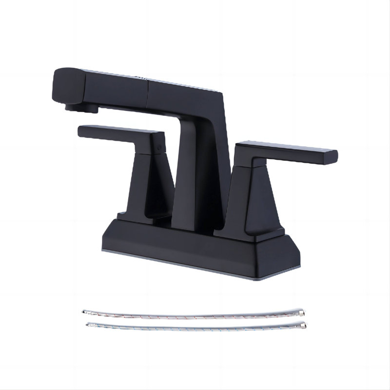 Robinet de salle de bain à centre