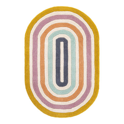 Latitude Run® Hand Tufted Wool Rug