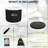 79 Gallon Portable Cold Plunge Tub, For Athletes With Wasp Cover And Carry Bag, Black Water Therapy