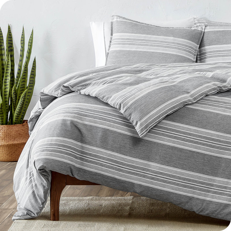 Housse de couette Bare Home - Collection Premium 1800 Super Soft - Literie légère et texturée