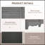 Paravent pliable 4 panneaux avec tableau noir, panneaux d'intimité autoportants de 5,5 pi de hauteur pour chambre à coucher ou bureau-114459960
