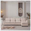 Repose-pieds de canapé modulaire en L 114,5 po-521844966