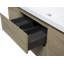 Meuble-lavabo flottant avec lavabo Dawson