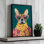 «Fabulous Frenchie» par Yvette St. Amant, reproduction d'art sur toile