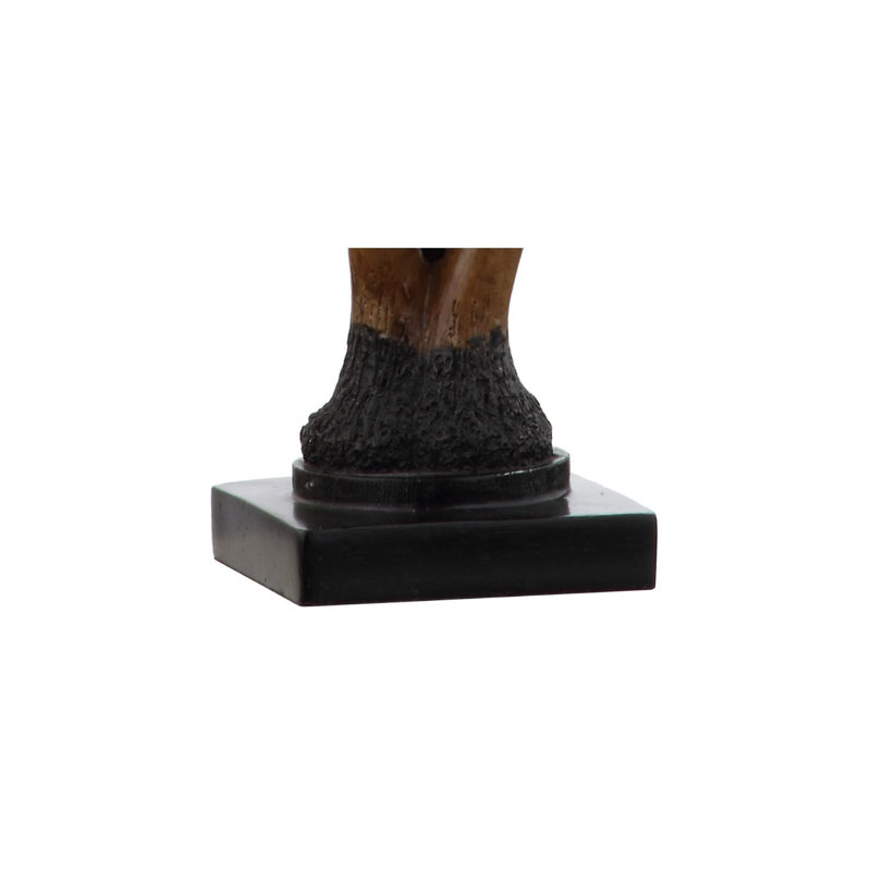 Parrett Resin Table Lamp, Walnut