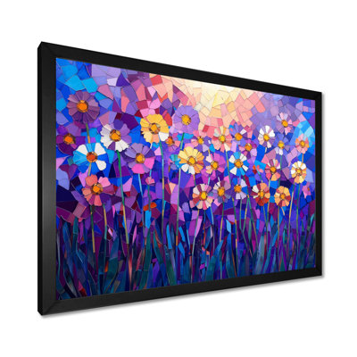 Lavender Harmony Of Daffodils In Summer III - Daffodils Wall Art