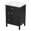 Meuble-lavabo de 24 po avec lavabo