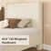 Boucle Upholstered Platform Bed with Soft Rounded Corners