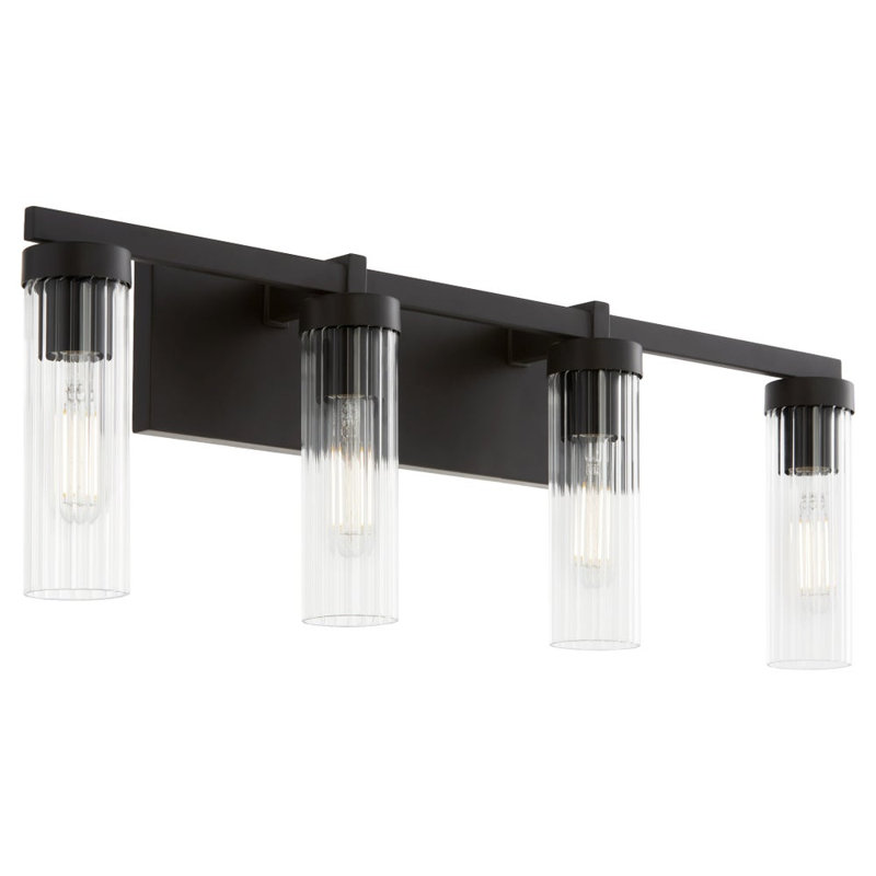 Solfrid 4LT VANITY, Matte Black