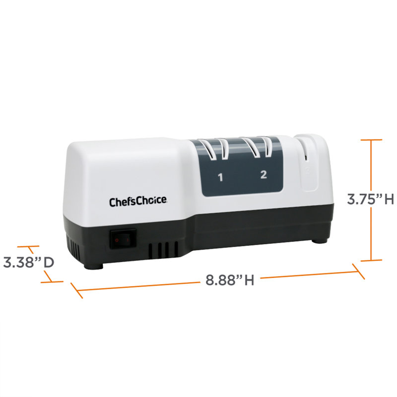 Model 250 Hybrid® Sharpener - 3-Stage 20° Trizor, White
