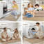 Ensemble de tapis de cuisine Softercharm - kaki - 2 pièces, antidérapant, lavable, tapis absorbant, envers en caoutchouc, utilisation sur le devant de l'évier / de la cuisine