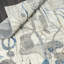 Tapis abstrait bleu et gris ARTWRKS-936147574
