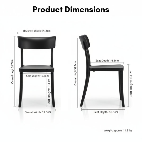 Dimensions du produit