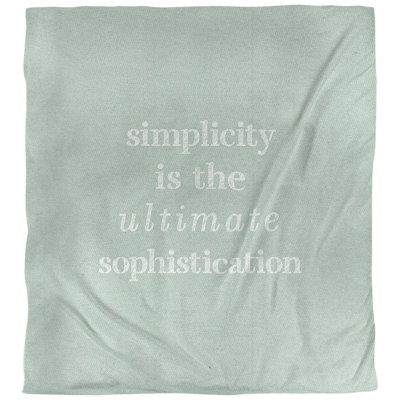 Housse de couette simple et sophistiquée quote