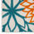 Armone Machine Woven Floral Indoor / Outdoor Area Rug-1978027699