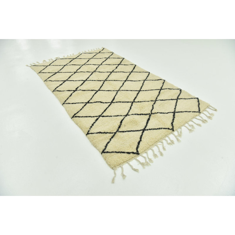 Tapis ivoire Aabha