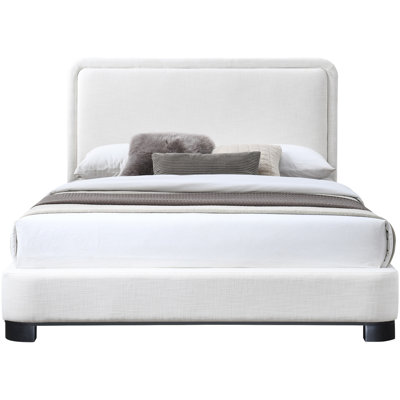 Nolita Tilman Solid Wood Upholstered Platform Bed