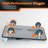 Foldable Platform Truck Push Dolly, Heavy Duty Rolling Cart with 360 Degree Swivel Wheels-69527695