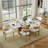 Mid-Century Modern Wood Dining Chairs, Upholstered Wood Dining Chair Side Chair, Fully Assembled-1545428851-1545428850