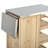 Foldable Outdoor Kitchen Island Patio Kitchen Island Outdoor Kitchen Cart Portable Prep Station With Lockable Wheels, Storage Cabinet And Towel Rack For Patio And Outdoor-125246278