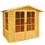 Buckingham 7 x 7 Ft. Shiplap Summer House-232431394